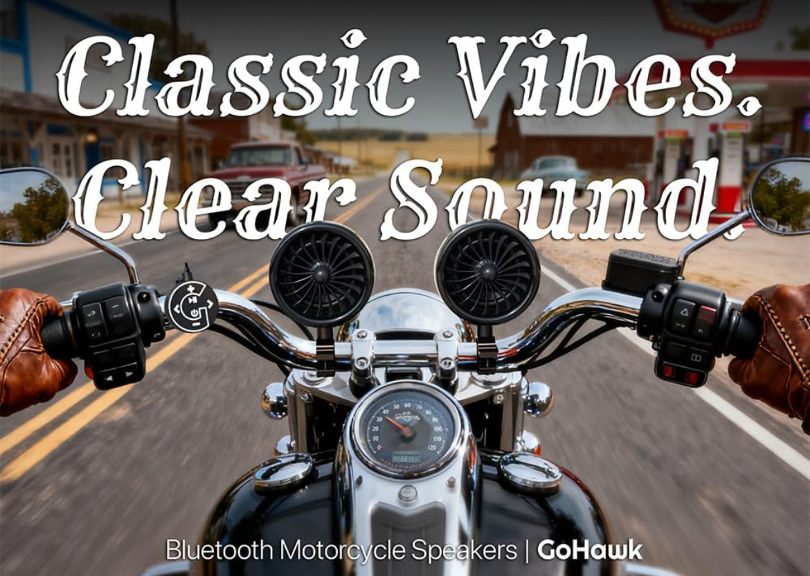 4 Inch Motorcycle Bluetooth Speakers Motorcycle Radio with LED Ring
Waterproof 300W Speakers, Built-in Amplifier, USB/AUX,Wired Control, Great for Harley, ATV, scooters 4-Wheeler