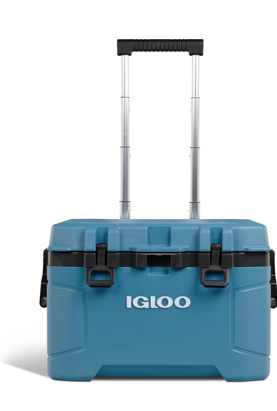 Igloo Trailmate 52Qt Wheeled Cooler, Insulated Hard Shell Ice Chest - Modern Blue