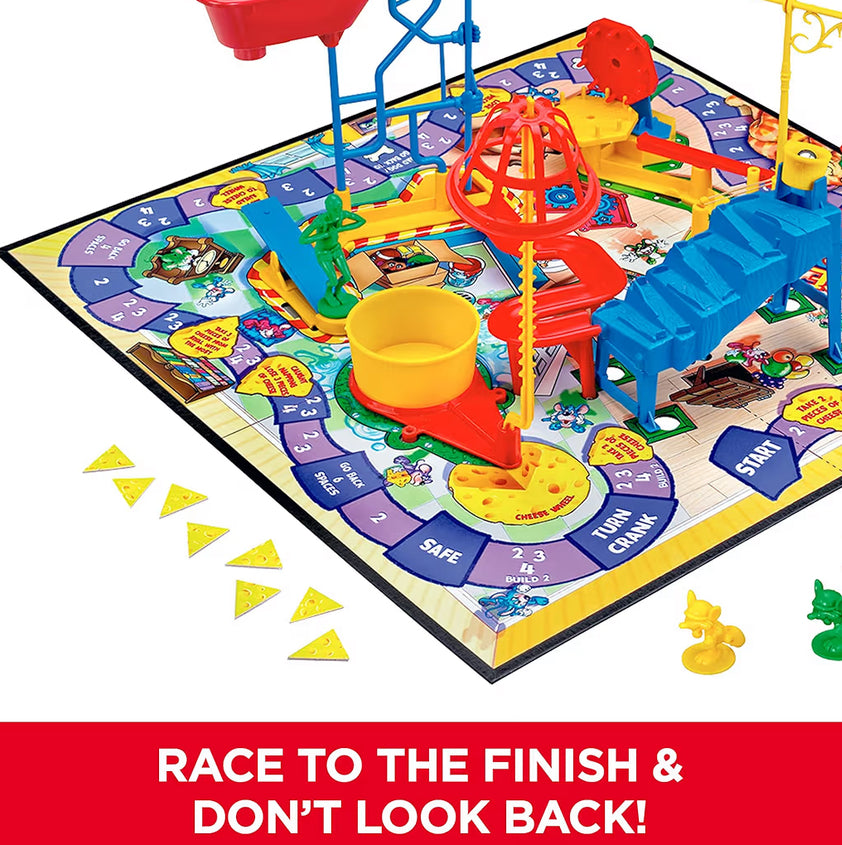 Hasbro Gaming Mouse Trap Kids Board Game - Family Board Games - 2-4 Players