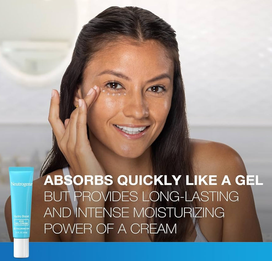 Neutrogena Hydro Boost Onderoogroom met Gesuiwerde Hialuronzuur, Geurloos en Nie-komedogenies 0.5 oz (1)