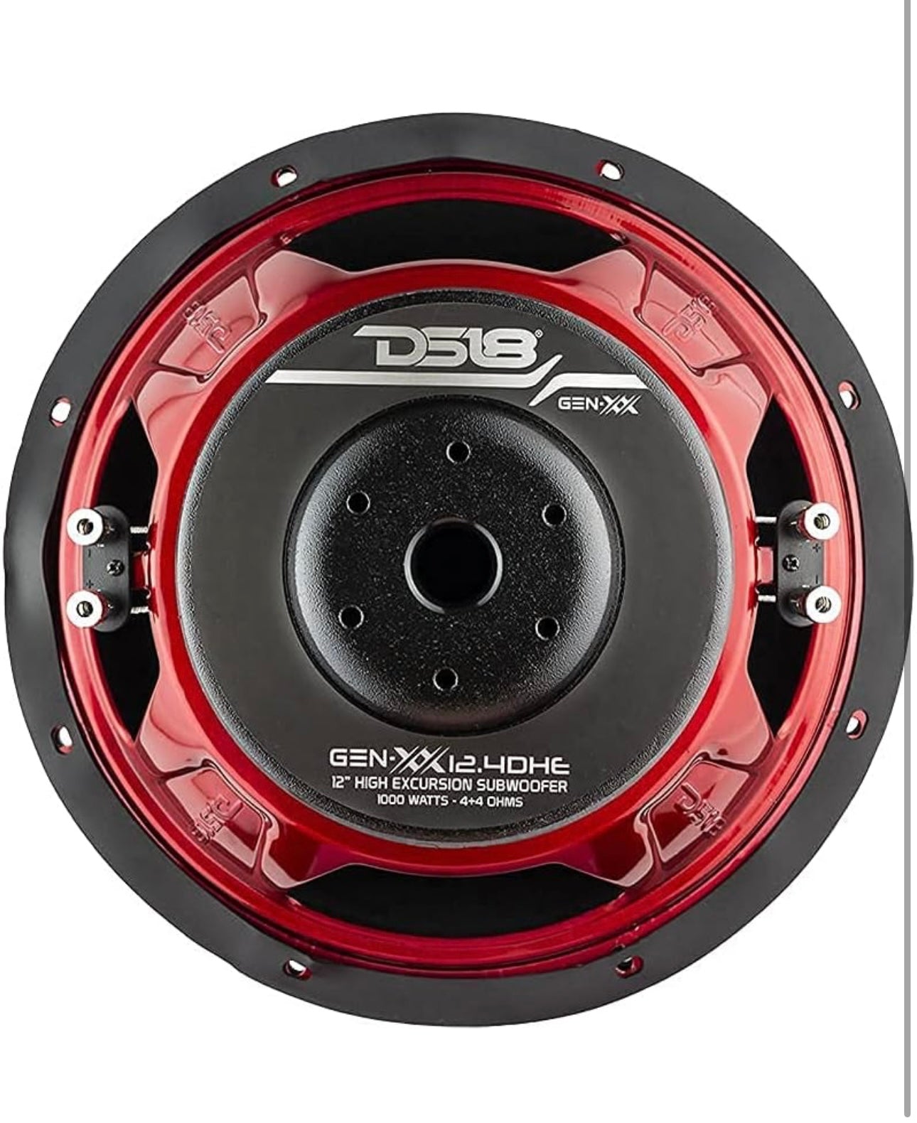 DS18 GEN-XX10.4DHE 10" High Excursion Car Subwoofer 1000 Watts Max Dual Voice Coil (1 PC)