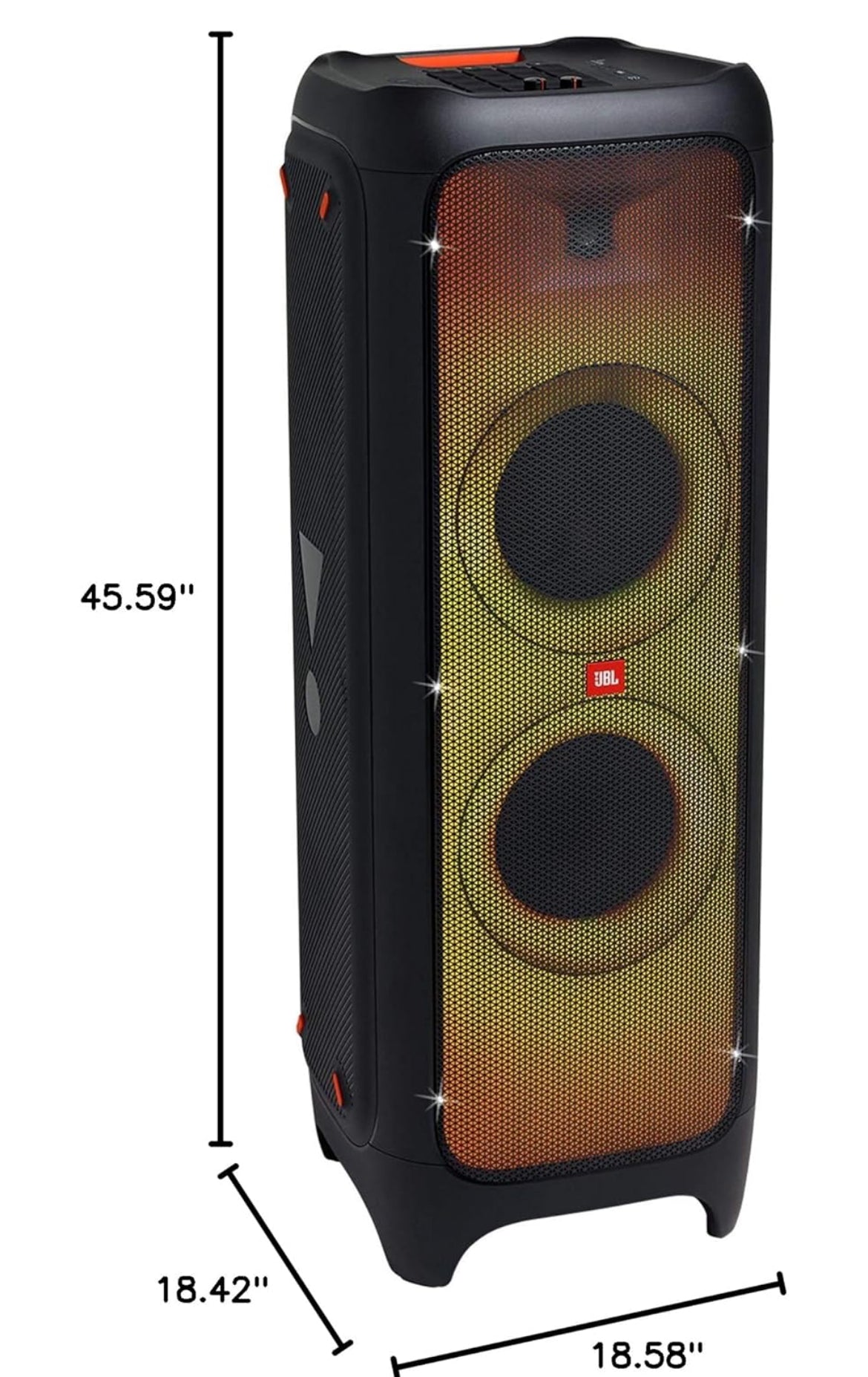 JBL PartyBox 1000 - High Power Wireless Bluetooth Party Speaker,Black