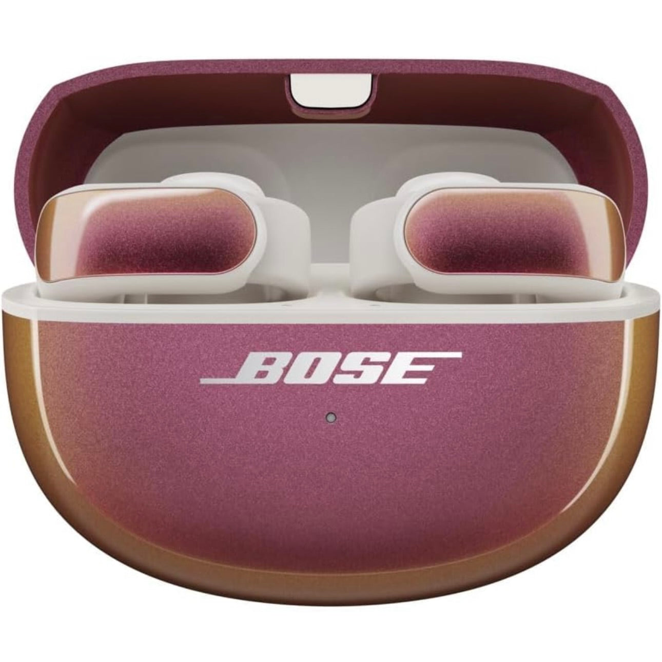 Bose Ultra Open True Wireless Earbuds with OpenAudio Clip On Design for Comfort - Sunset Iridescent - Limited Edition