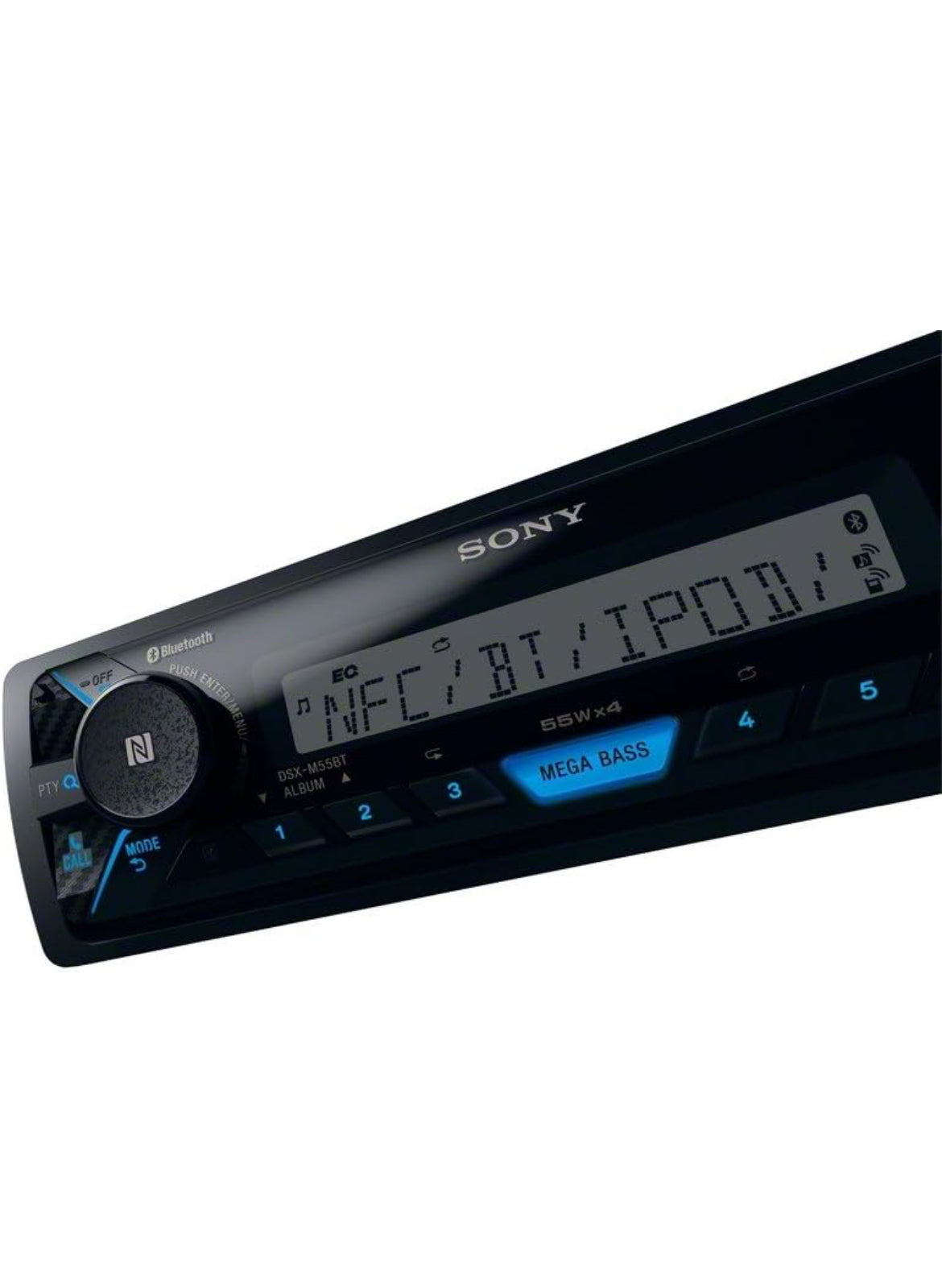 Sony Enkel DIN Bluetooth Mariene Digitale Mediastereo-ontvanger SiriusXM-gereed