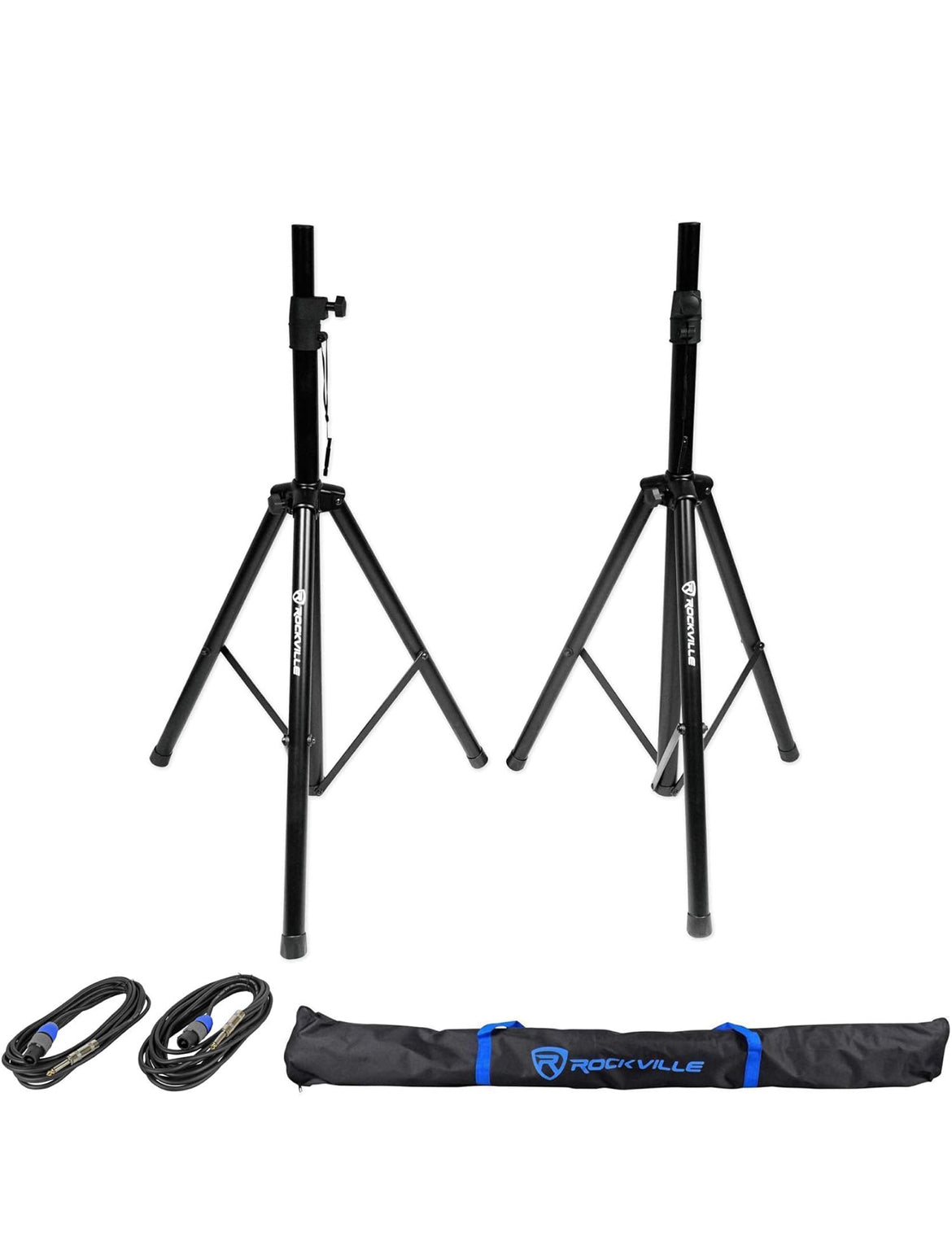 BUNDLE (2) Rockville SPGN128 12" 8-Ohm Passive 2400w DJ PA Speakers PACKAGED