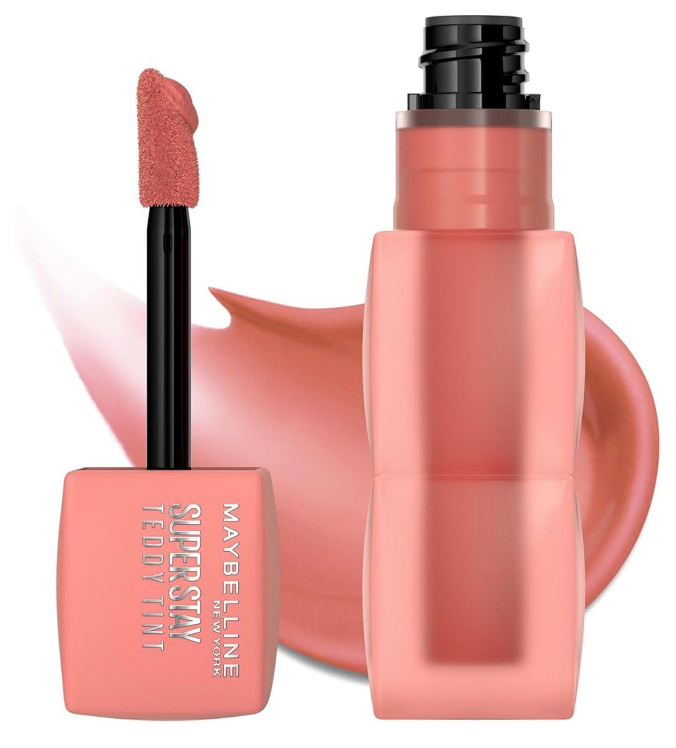 MAYBELLINE Super Stay Teddy Lip Tint, Long Lasting Matte Lipstick for Up To 12HR Wear - (Endgame) 1 ct