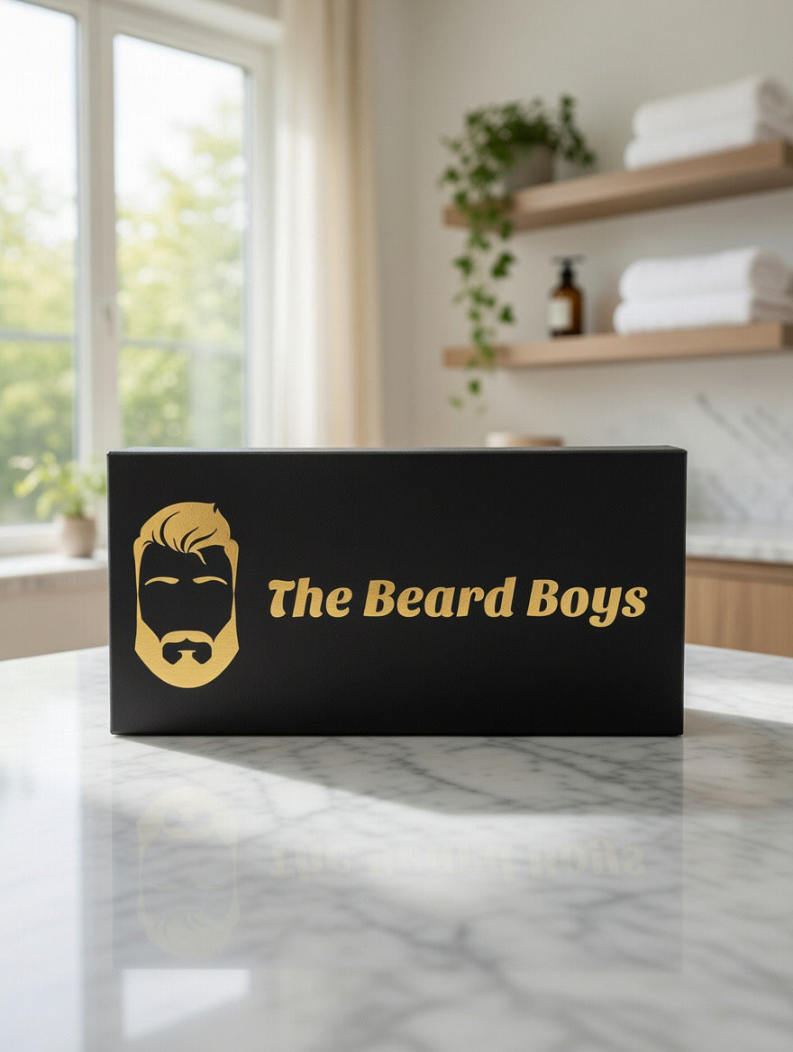 The Beard Boys Beard Straightening Brush - Heated Comb with Red LED