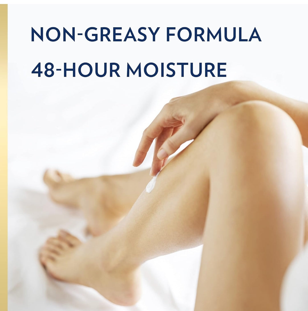 Vaseline Nourishing Moisture Body Lotion Hand & Body Lotion Pack of 12 for Dry Skin made with Ultra-Hydrating Lipids & Pure Oat Extract 3.4 oz