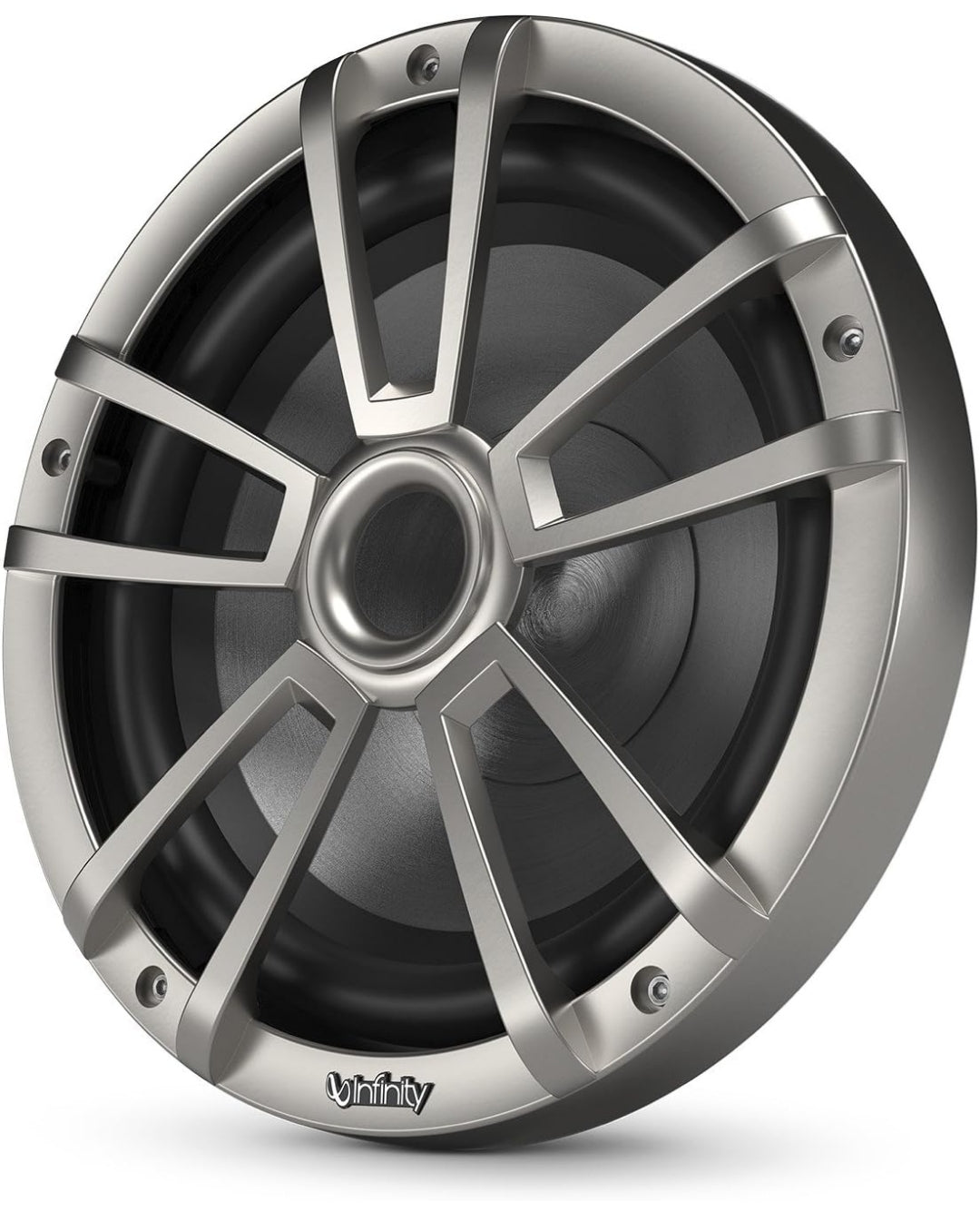 Infinity 1022MLT 10 Inch Marine RGB LED Subwoofer - Titanium (1PC)