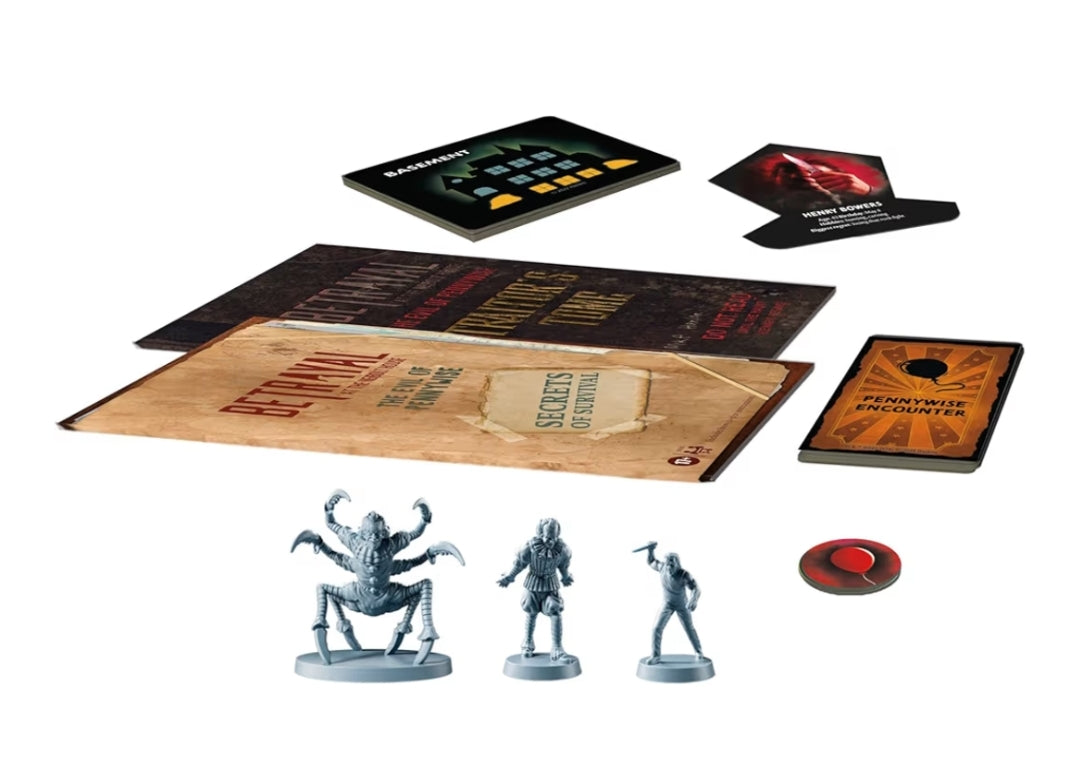 Hasbro Gaming Avalon Hill Betrayal at The Neibolt House: The Evil of Pennywise Expansion - (3-6 Players)