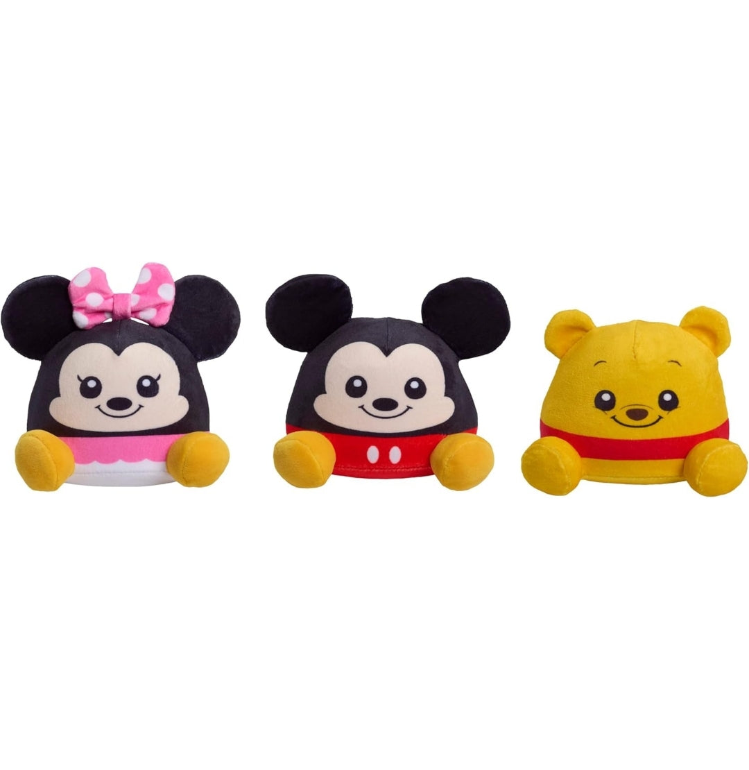 Disney Classics Minnie Mouse Weighted Small Plush 5" Stuffed Animal, Holiday Stocking Stuffers, Gifts, Presents - Kids Toys