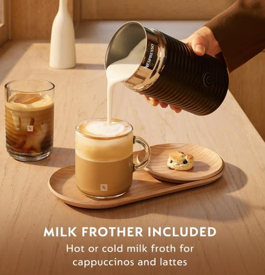 Nespresso Vertuo Pop+ Coffee and Espresso Maker by De'Longhi with Milk Frother - Candy Pink