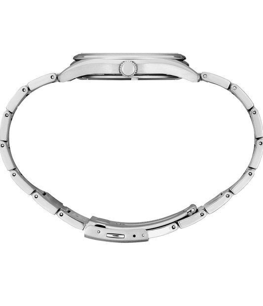 SEIKO Mans Essential Silwer SKAKELBLAD