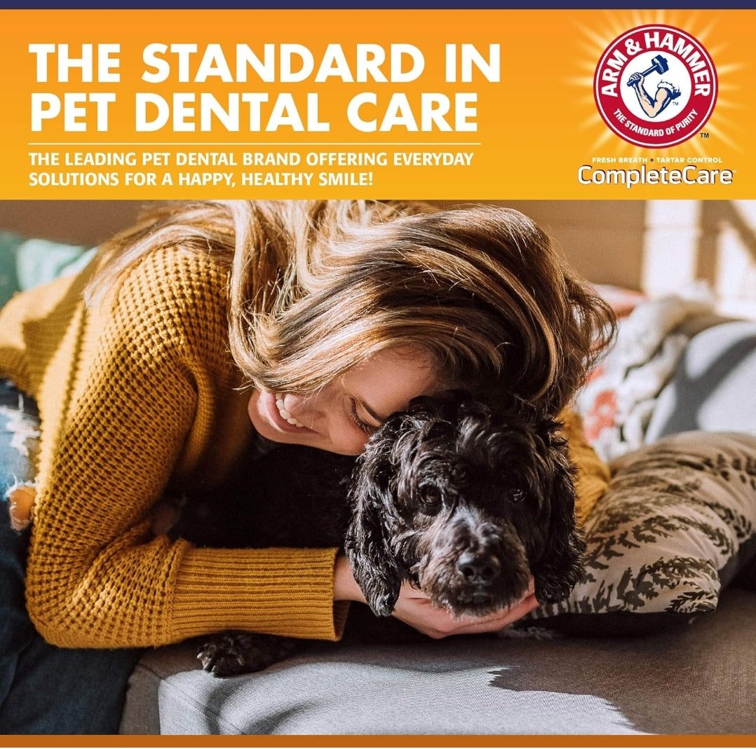 Arm & Hammer Complete Care Puppy Dental Kit - Includes Small Dog Toothbrush, Peanut Butter Flavor (2.5 Oz) Toothpaste