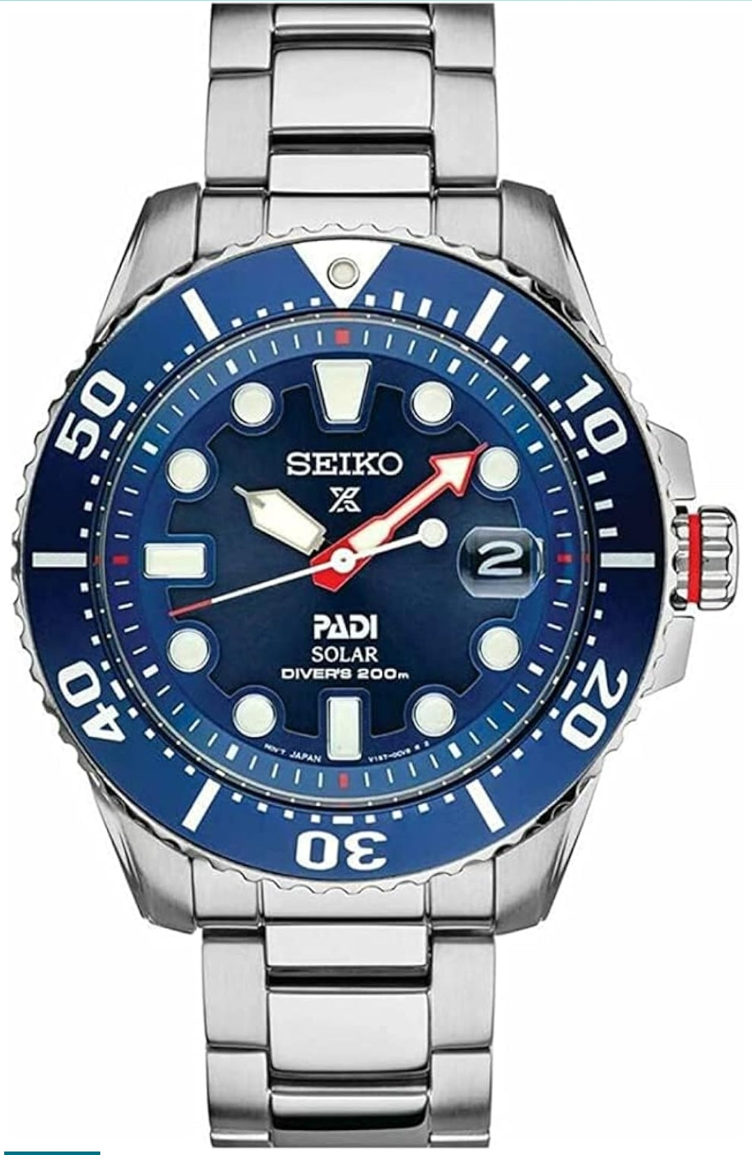 SEIKO Prospex Manshorlosie Silwerkleurig 43.5mm Vlekvrye Staal