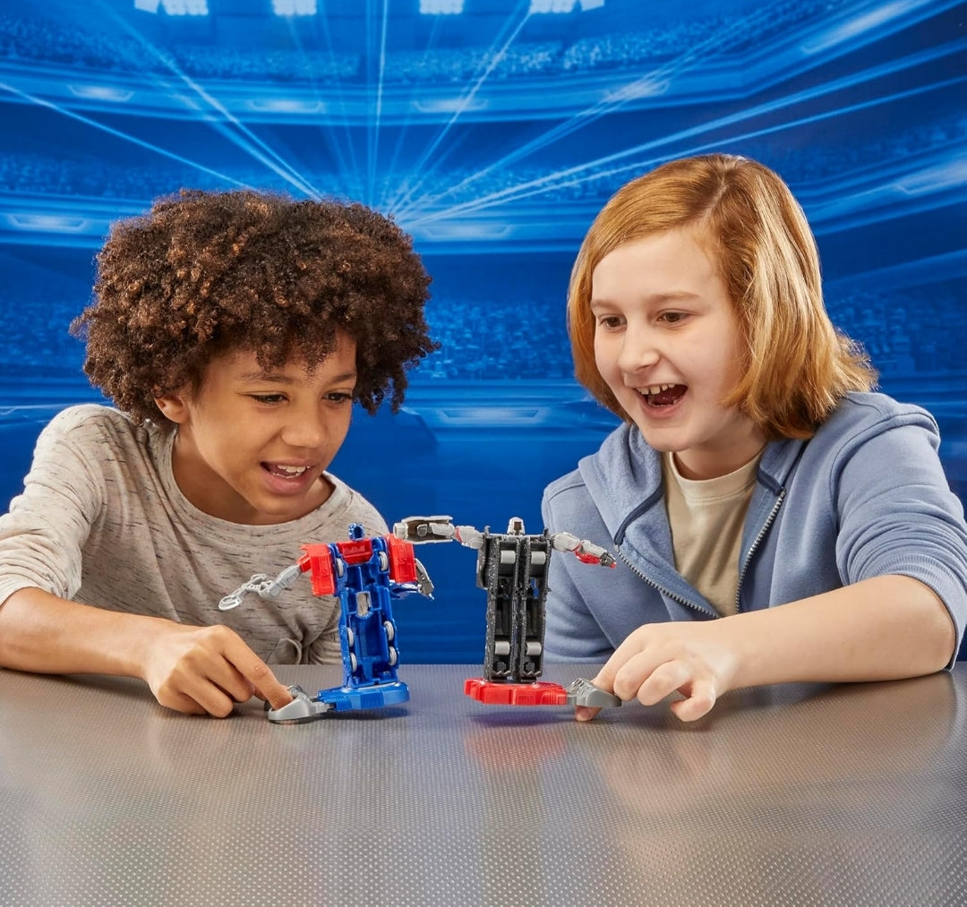 Transformers One Robot Battlers Action Figure 2-Pack, 4.5" Optimus Prime (Orien Pax), 4.5" Megatron (D-16), Interactive Toys Ages 6 +