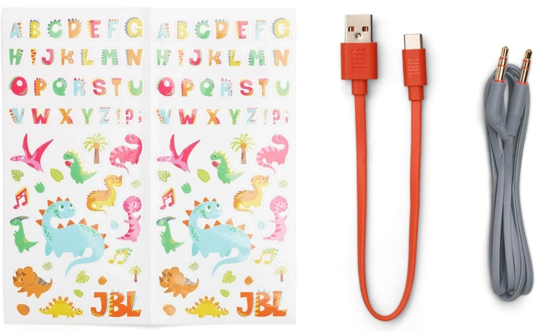 JBL Junior 470NC - Wireless Over-Ear Noise Cancelling Kids Headphones - (White)