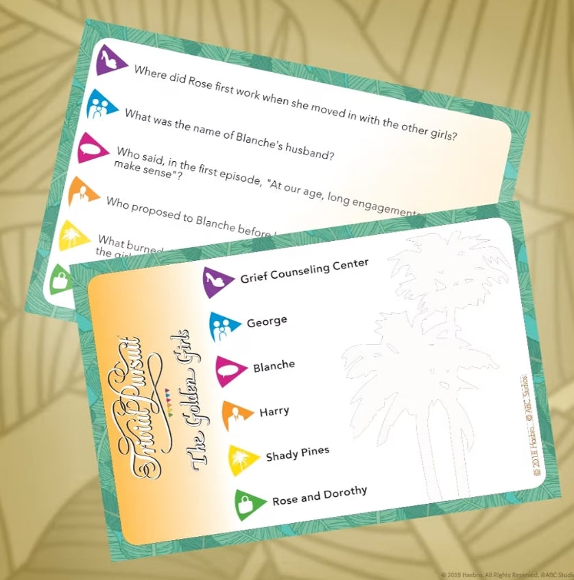 USAopoly Golden Girls Trivial Pursuit