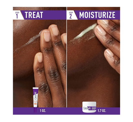 CeraVe Vitamien C Serum en Nagroom Velversorgingstel, Verhelderende Serum + Hialuronzuur, Reisbenodigdhede + 1.7oz Bevogtiger