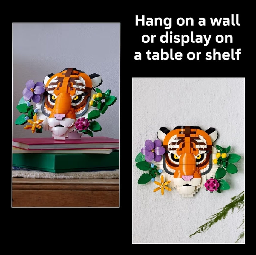 LEGO Art Die Faunareeks – Tier, Boustel vir Volwassenes 18+