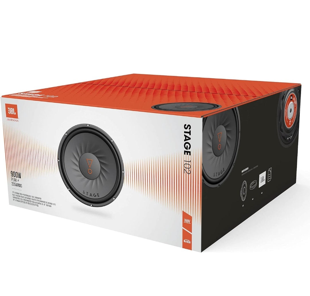 JBL STAGE 10 INCHES Car Audio Subwoofer - Black