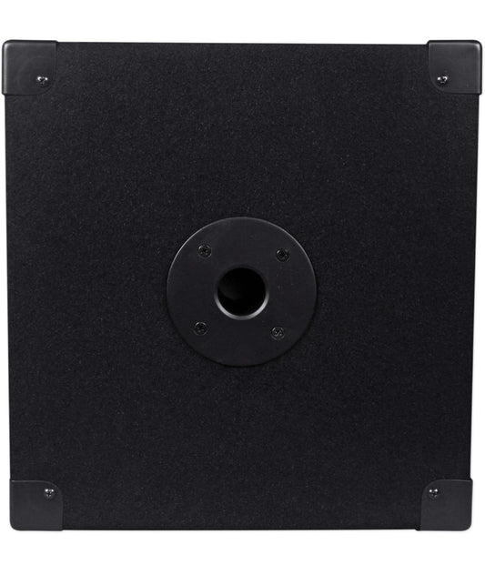 Rockville RBG10S Aktiewe PA-Subwoofer, Kompak, 10", 1200W, Diep Bas, Veranderlike Crossover, Ingeboude Beperker, Paalmontering, Ideaal vir DJ, Huispartytjies