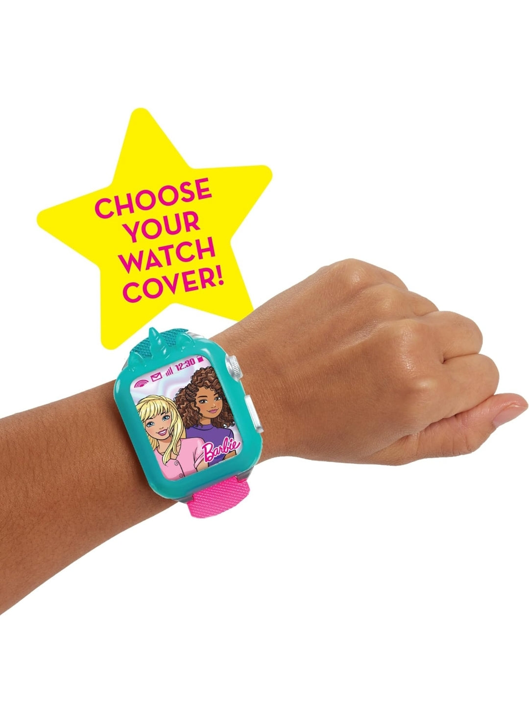 Barbie Photo Filter Play Camera and Play Smart Watch Set with Lights and Sounds, Pretend Play, Kids Toys for Ages 3 Up by Just Play