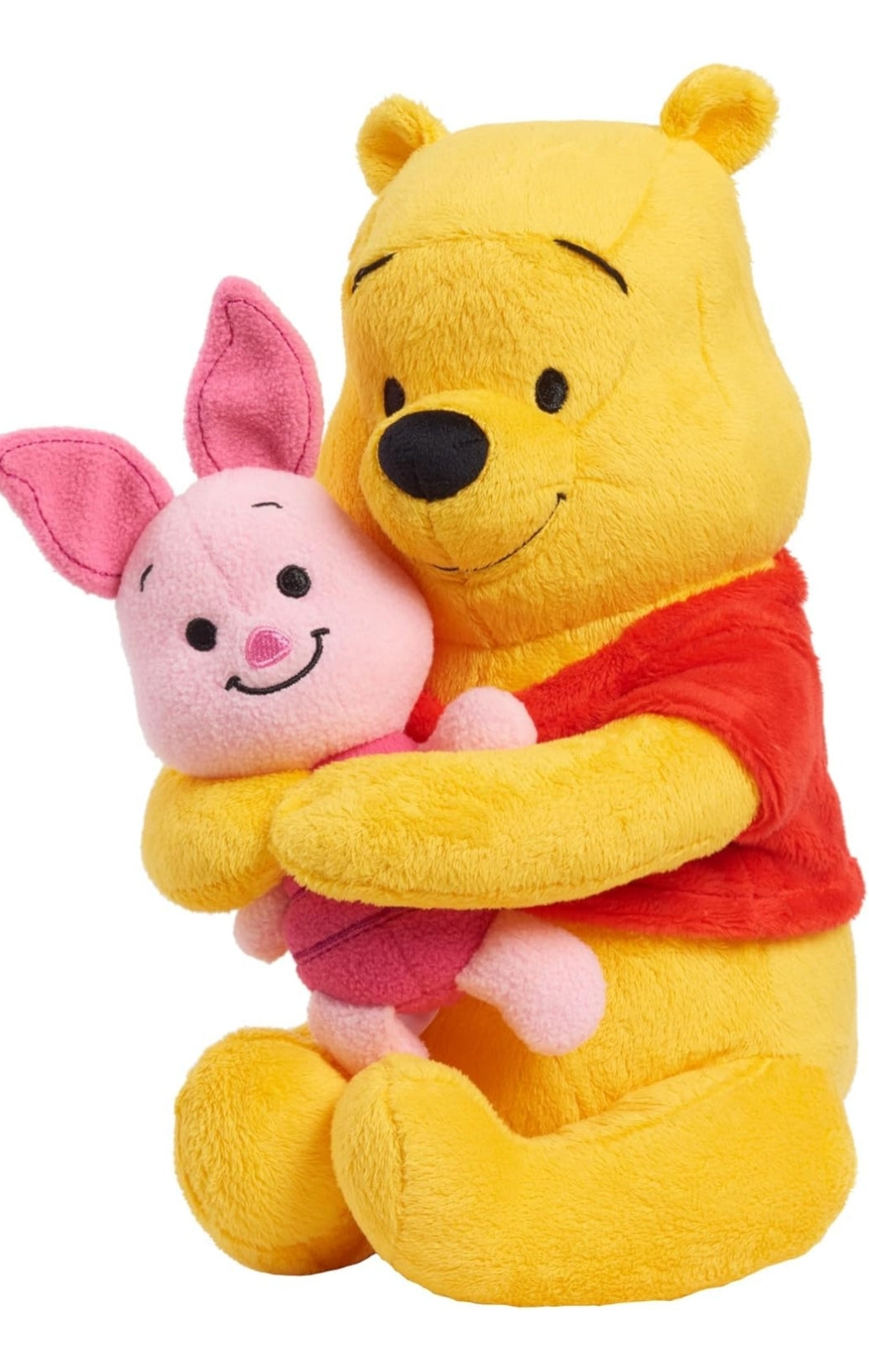 Disney Classics Lil Friends Winnie the Pooh and Piglet Plush Stuffed Animal - Kids Toys for Ages 2 Up by Just Play
