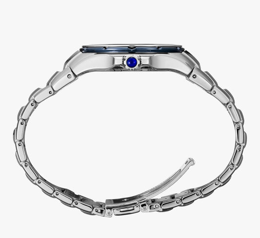 Seiko-horlosie vir Mans Coutura-versameling Sonkrag Diamant-horlosie