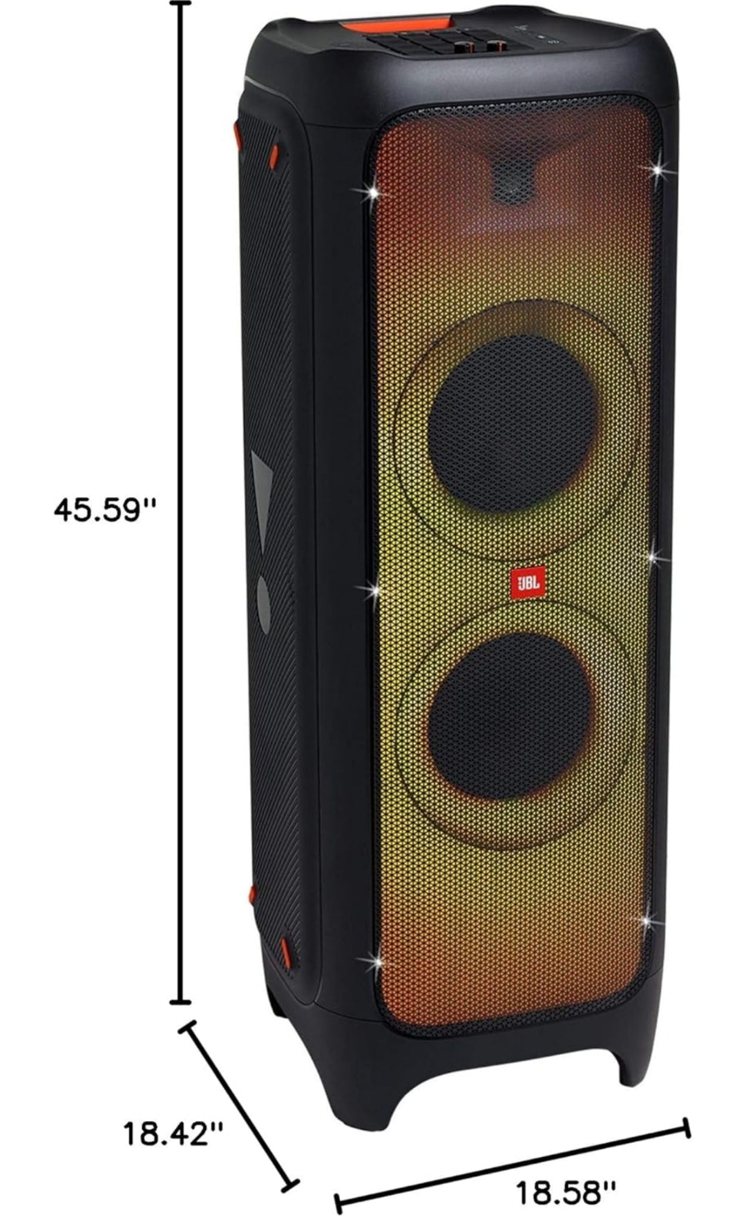 JBL PartyBox 1000 - High Power Wireless Bluetooth Party Speaker - Black