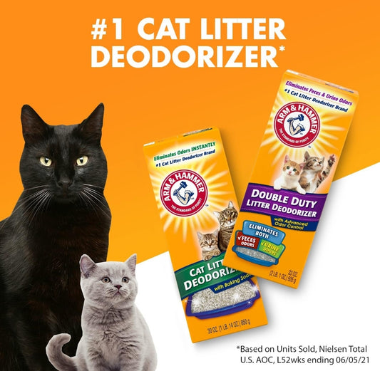 ARM & HAMMER Kattebakontgeurder Dubbeldoel - 30 oz (6 Pak)