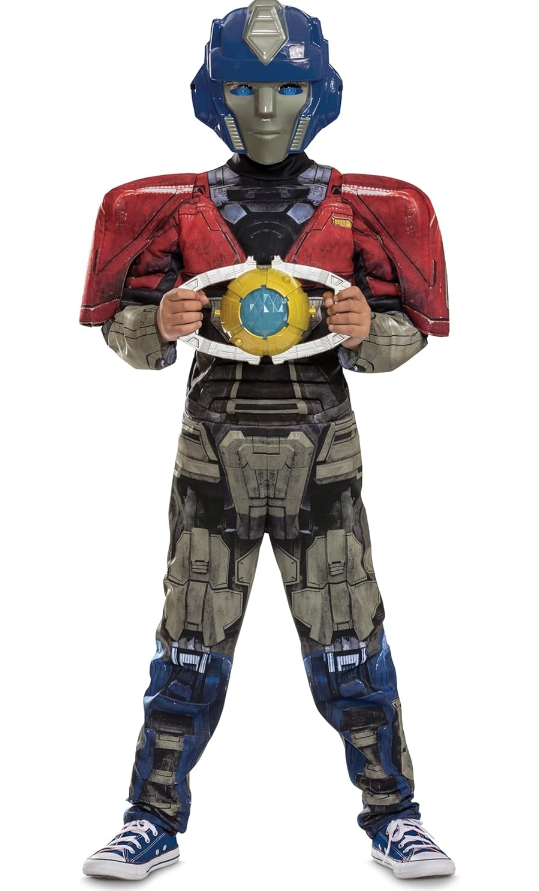 Disguise Boys Orion Transformers One Costume, Official Transformers Animated Movie Optimus Muscle Costume for Kids