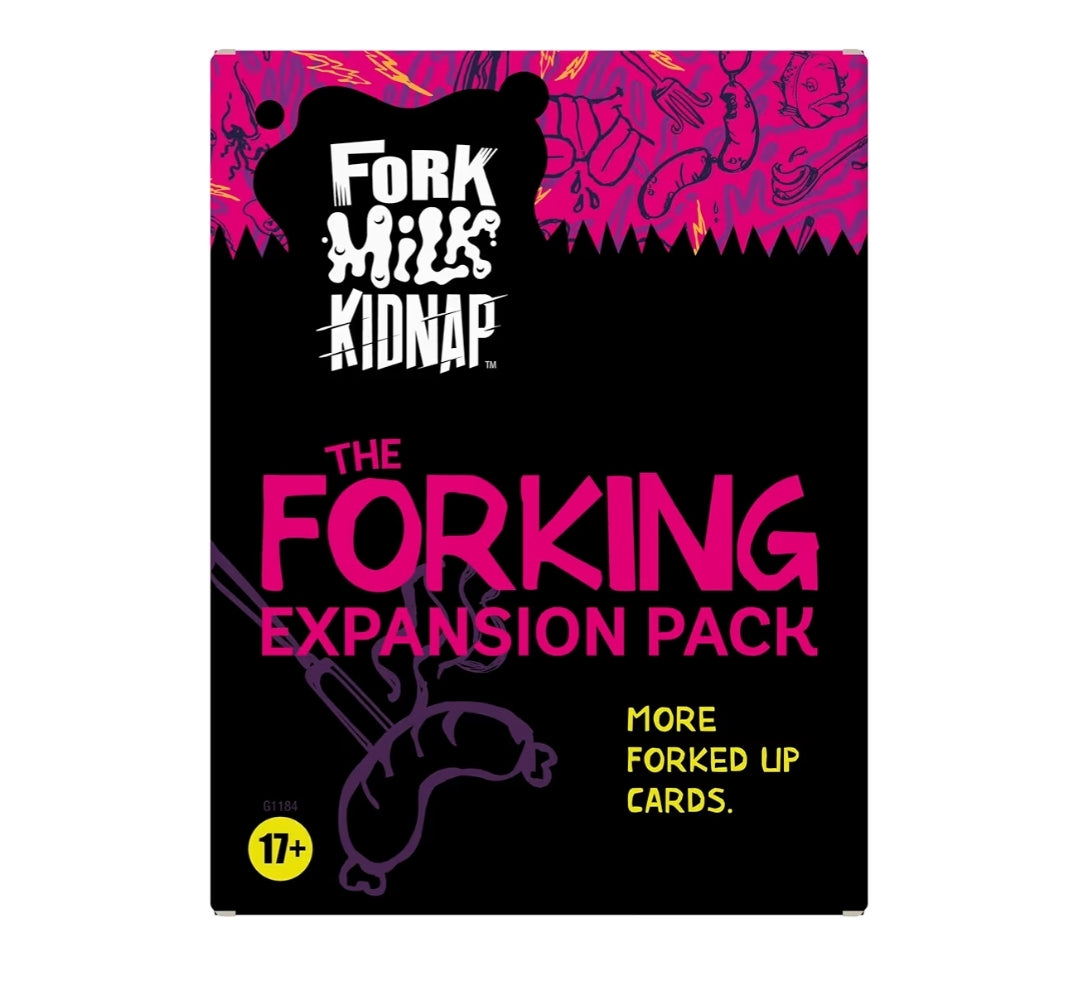 Fork Milk Kidnap: The Forking Expansion Pack |- More Forked Up Cards Party Games