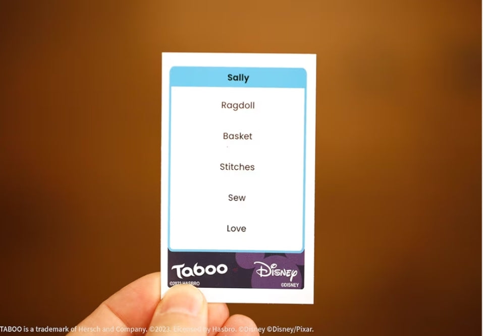 Taboo: Disney Edition Party Board Game - Themed Family Guess Word Game - Perfect for Disney Fans
