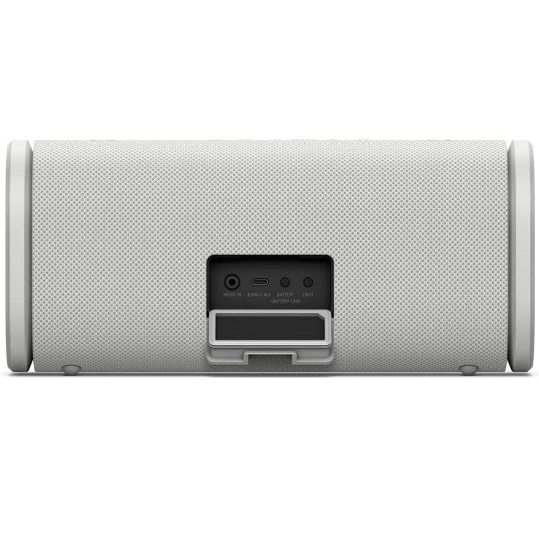 Sony ULT Field 5 Draadlose Draagbare Bluetooth-luidspreker, IP67 Waterdig, Stofdig en Roeswerend met Verbeterde Bas, 25 Uur Battery, 360° Partytjielig, en Skouerband - (Gebroke Wit)