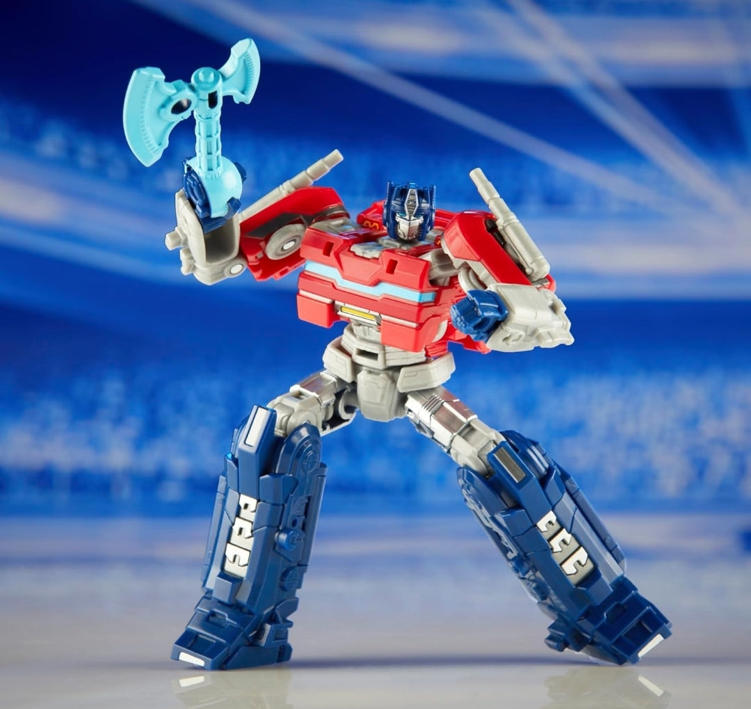 Transformers One Prime Changer Optimus Prime (Orion Pax) 5-Inch Robot Action Figure, Interactive Toys for Boys and Girls Ages 6 and Up