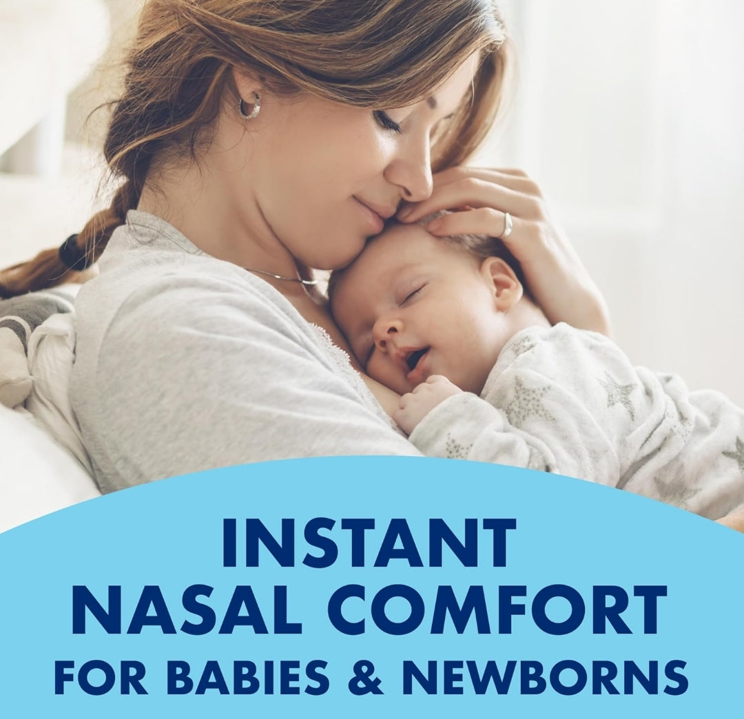 ARM & HAMMER Simply Saline Baby Nasal Mist Saline Spray (1.6 oz) / Pack of 4