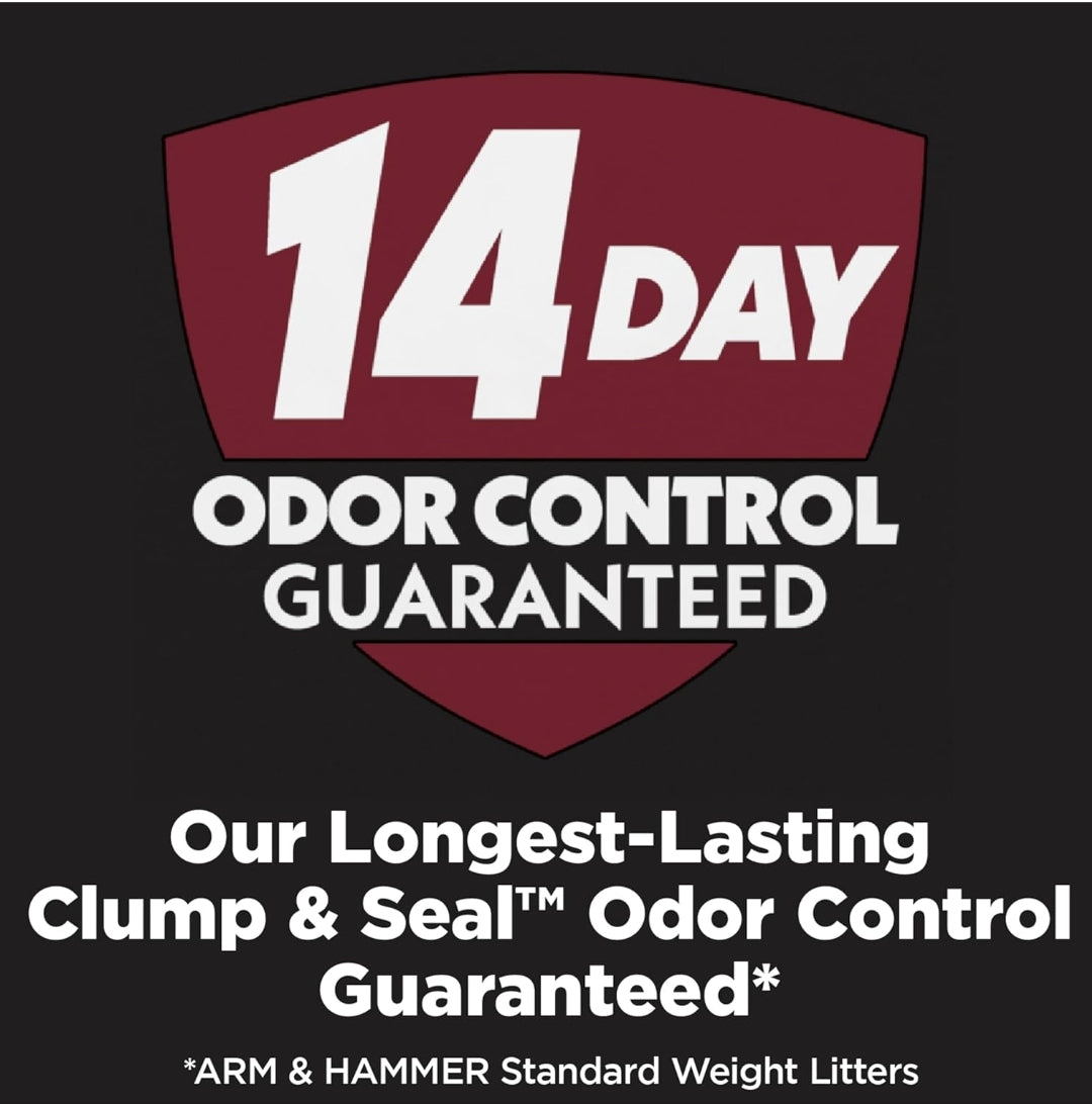 ARM & HAMMER Clump & Seal Platinum, Complete Odor Sealing Clumping Cat Litter (37 Lbs)
