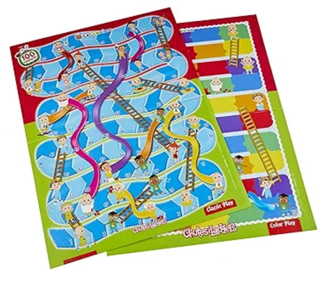 Hasbro Gaming Chutes and Ladders: CoComelon Edition Board Game for Kids