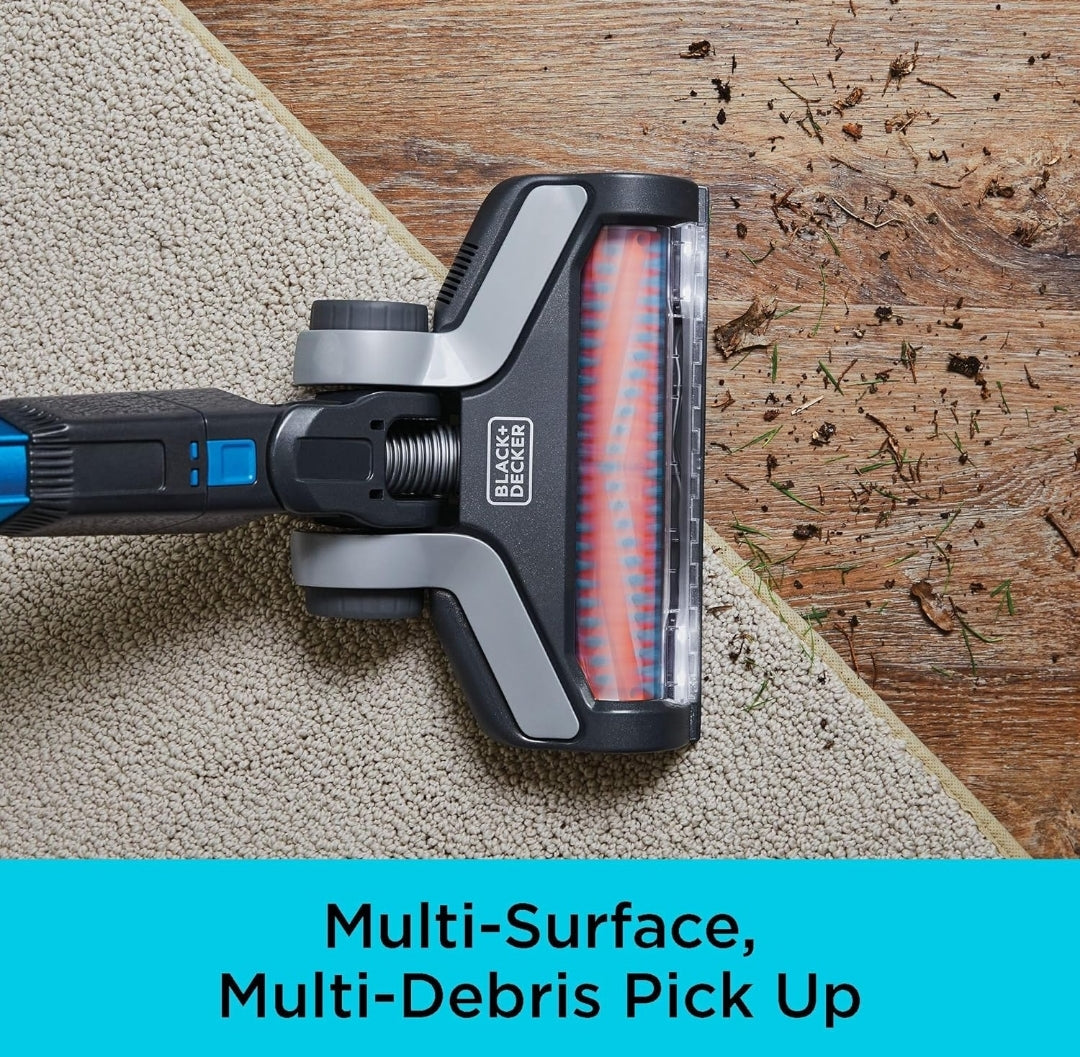 BLACK+DECKER Powerseries Extreme Koordlose Stokstofsuier, Blou (BSV2020G)