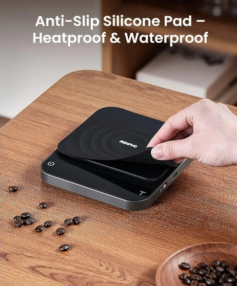 Smart Tape Measure with Large Display, and Rechargeable Coffee Scale, Espresso Scale with Timer