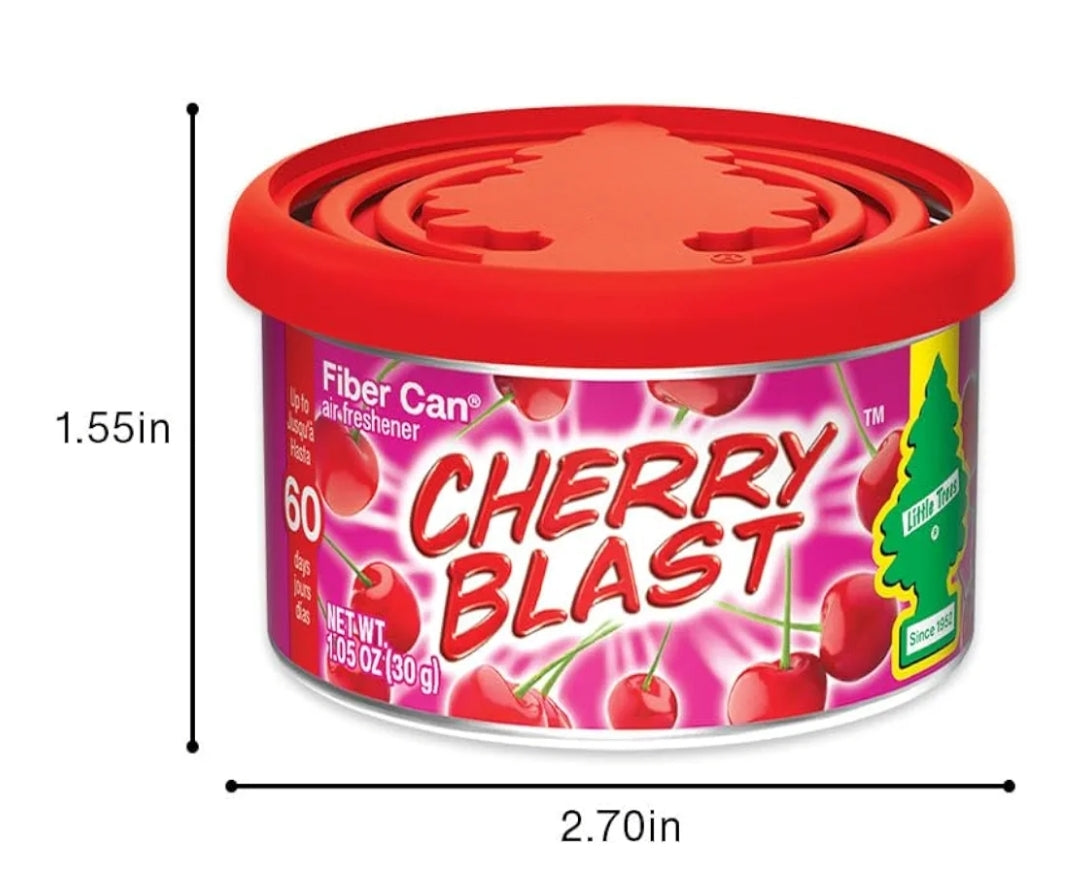 LITTLE TREES Motorlugverfrisser Veselblik Geur – Cherry Blast (4) Lugverfrissers