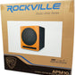 Rockville APM10C 10" 400 Watt Powered/Active Studio Subwoofer Pro Reference Sub