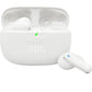 JBL Vibe Beam 2 - True Wireless Noise Cancelling Earbuds Pure Bass Sound & Smart Ambient Technology, 4mics for Crisp, Clear Calls, up to 40Hrs of Playback, IP54 Dust & Water Resistant (White)