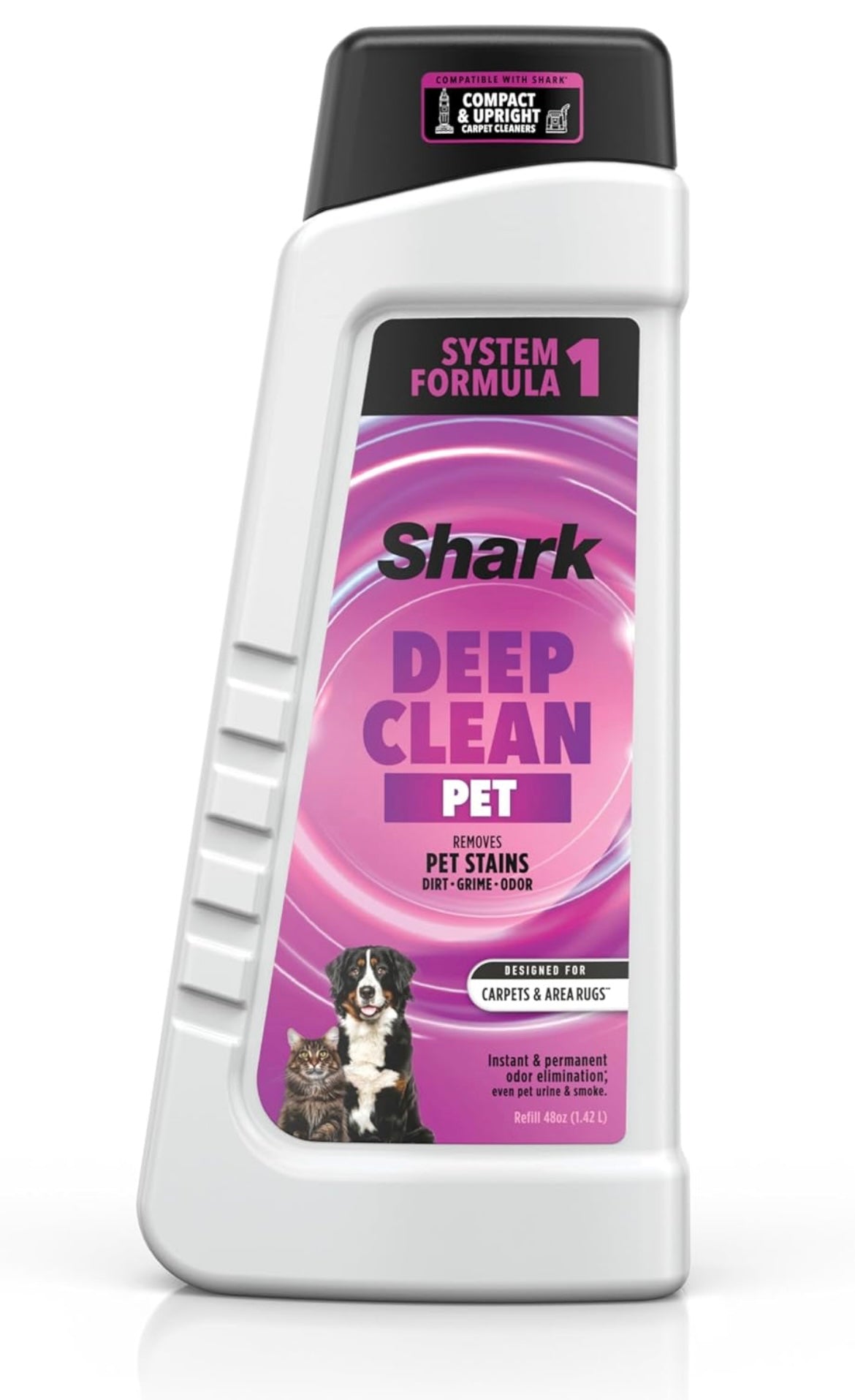 Shark Deep Clean Pet Formula for All Shark Upright and Portable Carpet Cleaners - 48oz