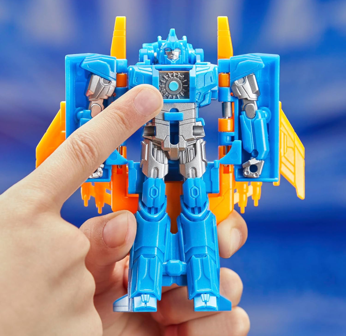 Transformers: One Cog Changer Sentinal Prime 4-Inch Robot Action Figure, Interactive Toys for Boys and Girls Ages 6 and Up