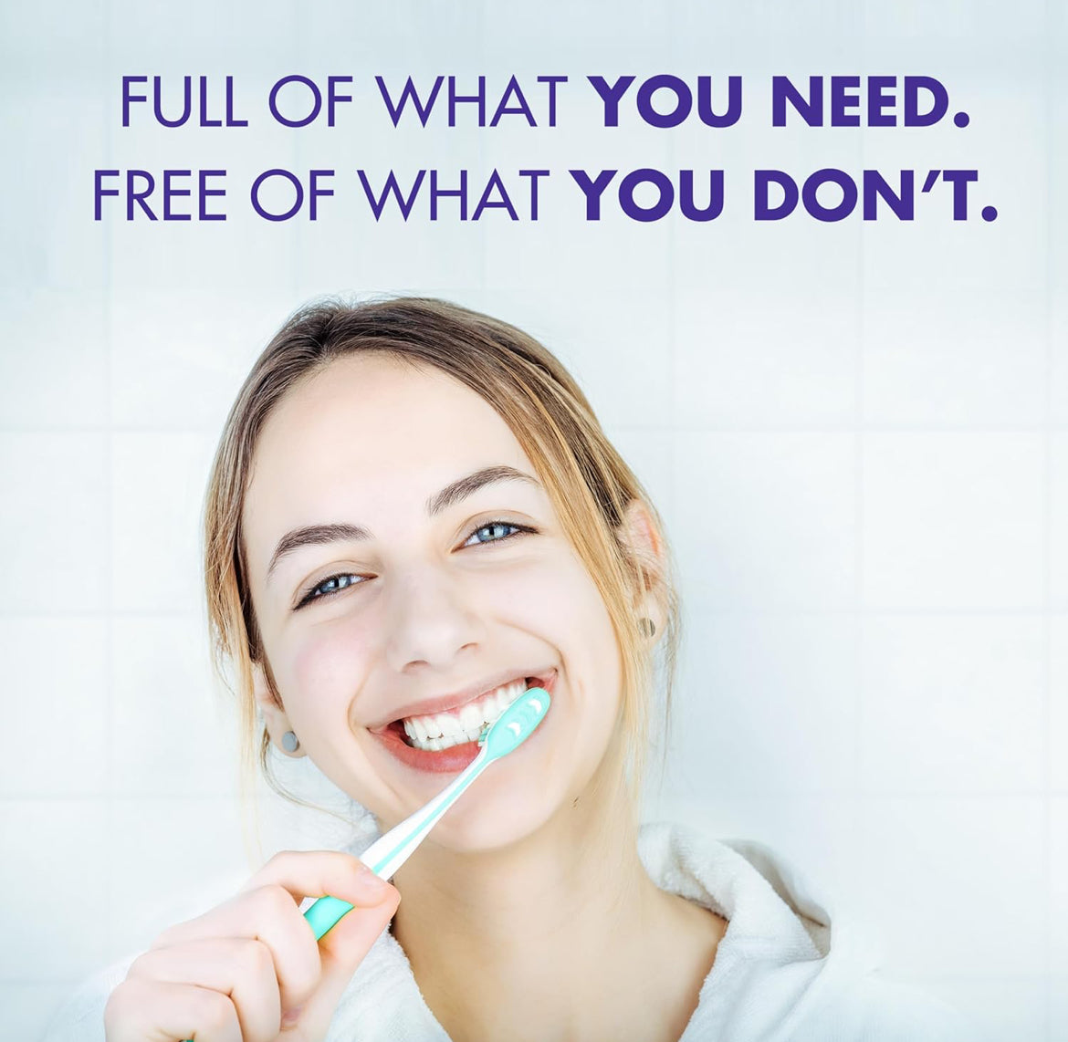 ARM & HAMMER Essentials Whiten & Strengthen Fluoride Toothpaste - Pack of 4 (4.3oz Tubes) - Fresh Mint