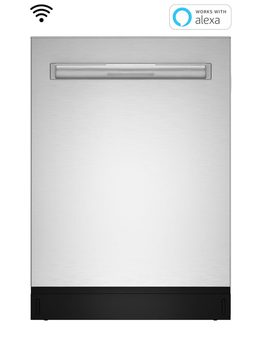 Sharp SDW6888JS 42 dBA Stainless Fully Integrated Built-in Smart Dishwasher