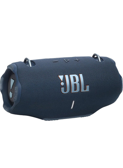 JBL Xtreme 4 - Draagbare Bluetooth-luidspreker, Kragtige Klank en Diep Bas, IP67 Waterdig, 24 Uur Speeltyd, Kragbank, PartyBoost vir Meervuldige Luidsprekerparing (Blou)