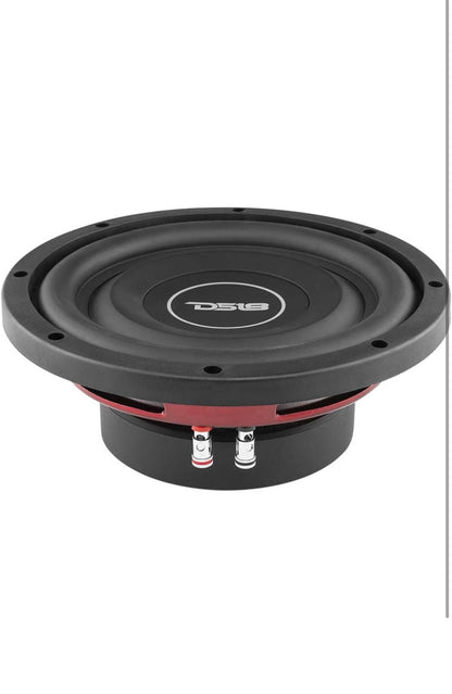 DS18 SRW8.4 8" Vlak Motor Subwoofer - 300 Watt, Enkel Spreekspoel, 4-Ohm (1 ST)